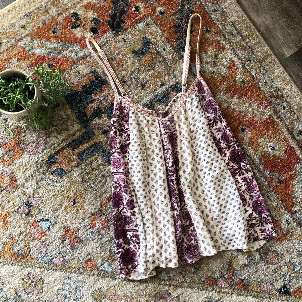 American Eagle | Boho Swing Tank